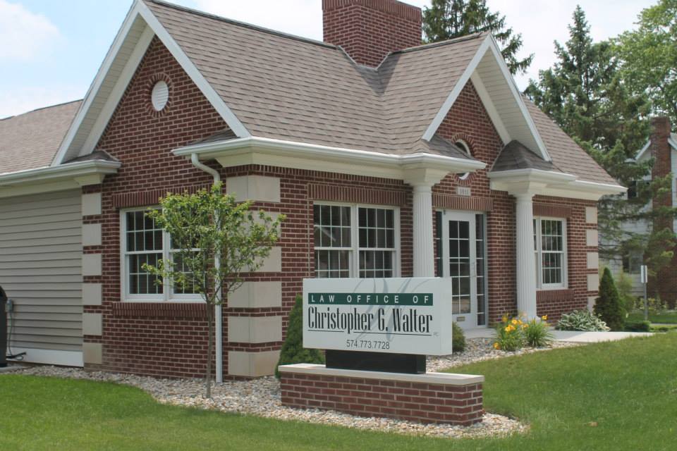 Walter Law office exterior in Nappanee, Indiana